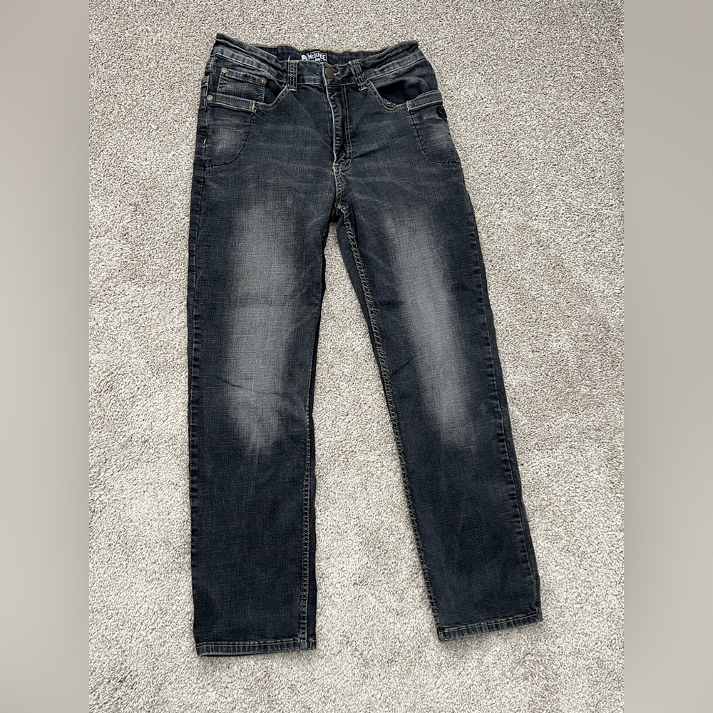 TD McQuade Jeans 34x32 Dark Wash Lightweight Tactical Distributors Apparel Denim